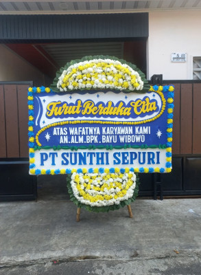 Papan Bunga Duka di Padang Matinggi Lestari